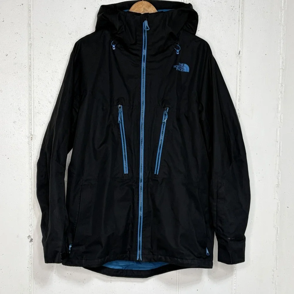 The North Face Thermoball Triclimate Jacket Dryvent Hooded Mens Large Black RARE